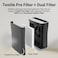 Swiss Design Air Purifier Roger Little, Dual Filter Activated Carbon + HEPA12, Built-in IAQ &amp; Gas Sensors, Textile Pre-Filter, Up to 33 m&sup2;, White 2 Year Warranty by Manufacturer+ Local Support