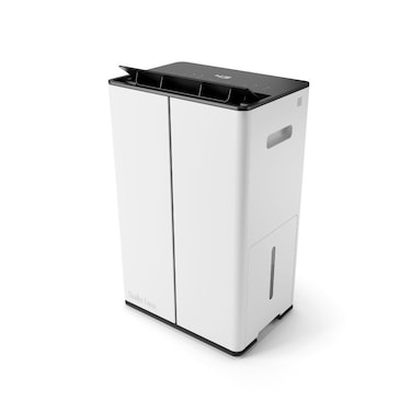 Swiss Design Dehumidifier: Wi-Fi, 2 Drainage Options, Air Purification, Ideal for Large Rooms up to 70sqm, Quiet, 24H Timer, 5L Tank, Swing &amp; Night Modes (Lukas) - 2-Year Warranty+Local Support