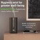 Stadler Form Humidifier Oliver, Large Rooms up to 60 m&sup2; Quiet, Small, Powerful, Room Humidifier, 6 Levels, Auto Mode LEDs Switchable Integrated UV lamp, Germ-free Mist, Black