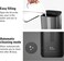 Stadler Form Humidifier Oliver, Large Rooms up to 60 m&sup2; Quiet, Small, Powerful, Room Humidifier, 6 Levels, Auto Mode LEDs Switchable Integrated UV lamp, Germ-free Mist, Black