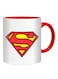 Styles Cool Superman Logo Printed Mug Yellow/White/Red 10centimeter