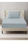 Bedding Fitted Sheet - Fits 120x200 Cm For Single Bed - 2 Pcs (1 Fitted Sheet and 1 Pillowcases) - 35 Cm Deep Pocket - Solid Bed Sheet