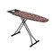 Foldable Clothes Ironing Board with Cotton Foam Padding, Sturdy T-Leg Frame &amp; Integrated Iron Rest

