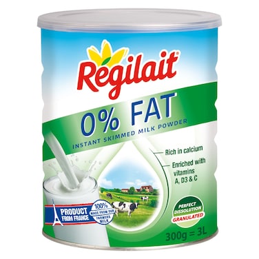 Regilait Non Fat Milk Tin, 300g