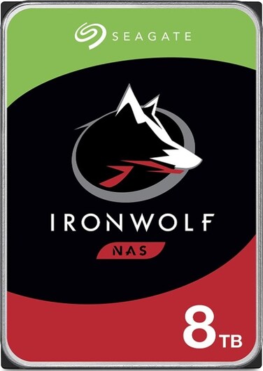 Seagate 3.5" Iron Wolf Internal Hard Drive 8TB (International Version)