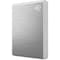 Seagate 2TB One Touch USB 3.2 Gen 2 External SSD - Silver Woven Fabric