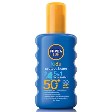 NIVEA SUN Kids Spray Protect &amp; Play Moisturizing SPF 50+ 200ml