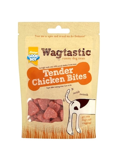 WAGTASTIC CHICKEN BITES 50G