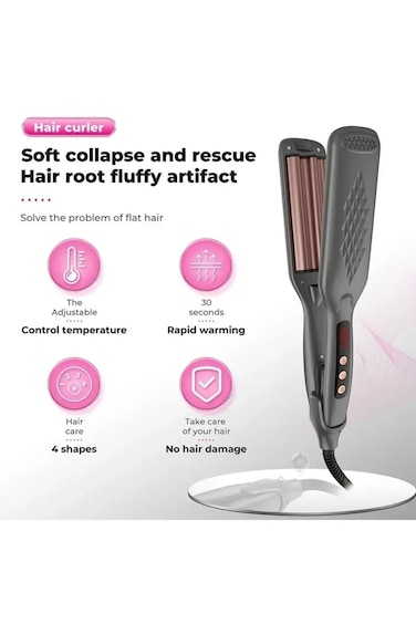 DX1392, HAIR STYLING TOOLS 4 IN 1, Pro Curly Hair Volume