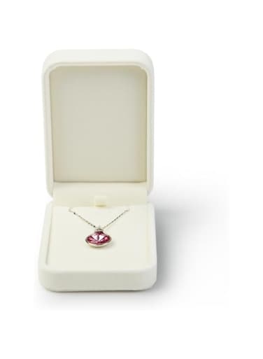 Oirlv (Pendant Box) - Velvet Pendant Storage Box White Jewellery Packaging Gift Box Showcase (Pendant Box)