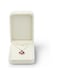 Oirlv (Pendant Box) - Velvet Pendant Storage Box White Jewellery Packaging Gift Box Showcase (Pendant Box)