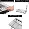 Portable Stainless Steel Charcoal Grill - Folding BBQ Grill for Outdoor Camping, Lightweight and Premium Barbecue Experience for Travel and Wild Adventures
