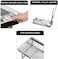 Portable Stainless Steel Charcoal Grill - Folding BBQ Grill for Outdoor Camping, Lightweight and Premium Barbecue Experience for Travel and Wild Adventures