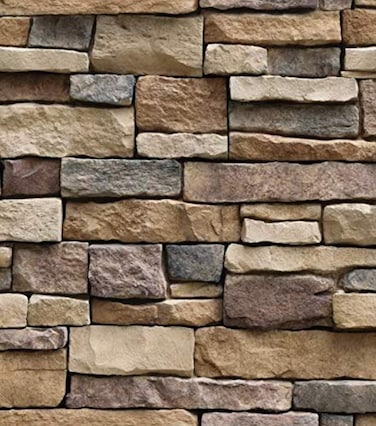 3D Sticker Self Adhesive Wallpaper Background Wall Simulation Rock Brick Wallpaper Painting Dining Decoration Living Room 45x300CM