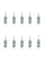 Dr.Pen Ultima M8 36 Pins Cartridges, Disposable Replacement Parts (10pc)