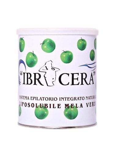 IBR Cera Green Apple Wax 600ml, Hair Removal Wax Skin Care Product for Men and Women