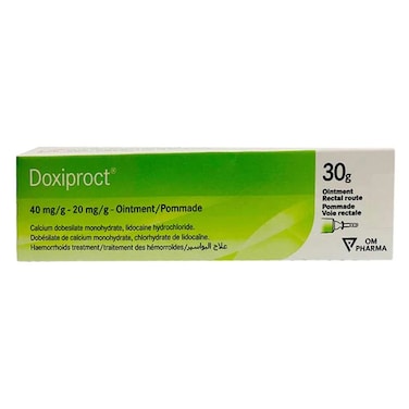 Doxiproct Rectal Ointment For Hemorrhoids 30g