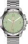 Swiss Military DOM5 Smartwatch 1.43" AMOLED, Bluetooth Calling, Multi Language, Health &amp; Sports Tracking, Wireless Charging, 7 Days Battery, IP68, iOS/Android Compatible,Silver Frame with Steel Strap