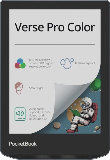 Pocketbook Ebook Verse Pro Color 634 6 E-Ink Kaleido 3 16GB Wi-Fi Stormy Sea