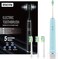 MIKLIFE Sonic Electric Toothbrush 5 Modes Rechargeable Power Smart Toothbrush Cleaner With 3 Brush Heads For Adults
