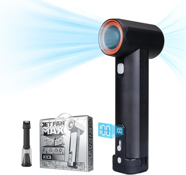 KiCA Jet Fan MAX Car Dryer Air Blower   85000 RPM   205MPH Wind Speed   785W Motor