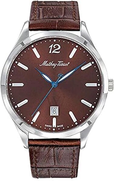 Urban Brown Dial Brown Leather Men's Watch H411AM