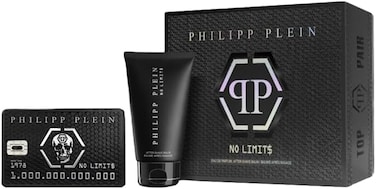 Philipp Plein No Limit Top Pair (M) Set EDP 90ml + Asb 150ml Transparent/Combination