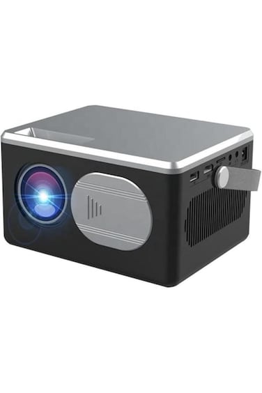 Mini Portable WiFi Projector &ndash; 4" LCD, Full HD, Keystone Correction, Wireless Screen Mirroring