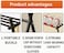 Foldable Clothes Drying Rack with Shoe Storage &ndash; Multi-Purpose Metal Garment Organizer for Bedroom &amp; Laundry, Space-Saving Hanger Stand for Clothes, Towels &amp; Shoes, Clothes Drying Stand Black