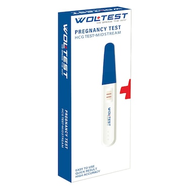 Woltest Rapid HCG Midstream Pregnancy Test Kit, Pack of 1&rsquo;s