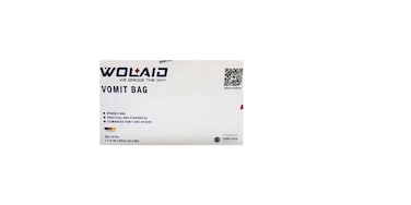 WOLAID VOMIT BAG WITH GEL 10"S