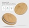 1CHASE&reg; Borosilicate Glass Food Storage Jars, Air Tight Kitchen Food Storage Container Set with Natural Bamboo Lids / 3 pcs Spoon for Candy Cookie Rice Sugar Flour Pasta Nuts,1200 ML 3Pcs Set (3)