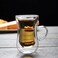 1Chase Heat-Resistant High Borosilicated Arabic Style Clear Glass Teapot 1000 ML With Double Wall Arabic Style Glass Cups, Suitable For Tea And Coffee Set Of 4 Pcs 100ML