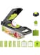 AWH Vegetable Chopper, Pro Onion Chopper, 14 in 1Multifunctional Food Chopper, Kitchen Vegetable Slicer Dicer Cutter,Veggie Chopper With 8 Blades, Carrot and Garlic Chopper With Container