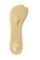 Pedag Lady Gel, Made in Germany, Ultra Thin Gel Insole For High Heels &amp; Pumps, Metatarsal Pad, Heel Pad, Velour Top, Size Medium, US Women 8-10 / EU 38-40, Tan, 1 Pair