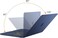 MOSISO Compatible with MacBook Air 13 inch Case 2025 2024 2023 2022 M4 A3240 M3 A3113 M2 A2681, Plastic Hard Shell&amp;Keyboard Cover&amp;Screen Film&amp;Type C for MacBook Air 13.6 inch Case, Haze Blue