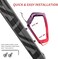 ROCKBROS Bike Water Bottle Holder - Lightweight Aluminum Bike Water Bottle Cage Brackets Adjustable Bicycle Cup Holder for MTB Road Bike
