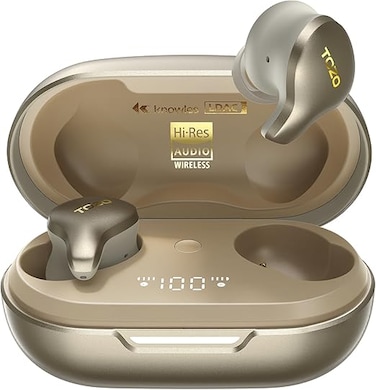 TOZO Golden X1 Wireless Earbuds Champagne