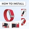 WHOOP 5.0 Life/MG Ultra-soft Nylon Sport Band Compatible   Breathable, Durable &amp; Secure Fit Strap   NOT for Gen 4