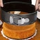 11-Inch Round Cheesecake Pan with Removable Bottom &ndash; Carbon Steel Nonstick Springform Baking Pan, Leak-Proof Cake Mold for Cheesecake, Pizza, Birthday &amp; Christmas Cakes 1 PCS