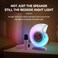 Music Lamp Bluetooth Speaker with RGB Night Light &amp; 2 Mics