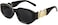 FEISEDY Small Square Sunglasses for Men Women Vintage Trendy Irregular Sunglasses B2322