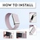 WHOOP 5.0 One/Peak Ultra-soft Nylon Sport Band Compatible   Breathable, Durable &amp; Secure Fit Strap   NOT for Gen 4