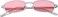 FEISEDY Vintage Small Rectangle Sunglasses Women Men Retro Trendy Square Metal Frame Sun Glasses B2295