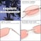 FEISEDY Vintage Small Rectangle Sunglasses Women Men Retro Trendy Square Metal Frame Sun Glasses B2295