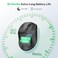 TECKNET Wireless Mouse, 2.4G USB Computer Mouse with 6-Level Adjustable 4800 DPI, Silent Quiet Click，30 Months Battery, Ergonomic Grips, 6 Buttons Portable for PC, Chromebook, Mac - Dark-Grey