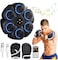 VUCATIN Music Boxing Machine with Gloves, Smart Bluetooth Music Boxing Trainer Wall Mounted, Boxing Training Punching Equipment for Kids Adults Home Workout Hand Eye Coordination Training
