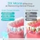 COSLUS E40 Water Flosser for Teeth, Braces, Gums Care - Advanced 10 Pressure Settings for Multiple Users, 300ML, BPA-Free, IPX7 Waterproof, Rechargeable Portable for Home &amp; Travel, White