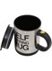 Stainless Steel Self Stirring Mug 1 Piece, Silver