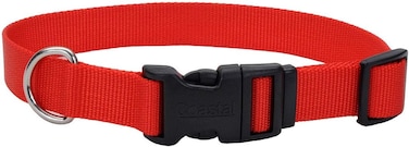 Coastal 1in Tuff Dog Collar Large Red